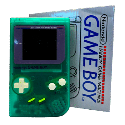 GameBoy DMG: "Reforged Edition" - 15% Larger IPS Screen, Laminated Colored Shells, Resin Button, Rechargeable Battery