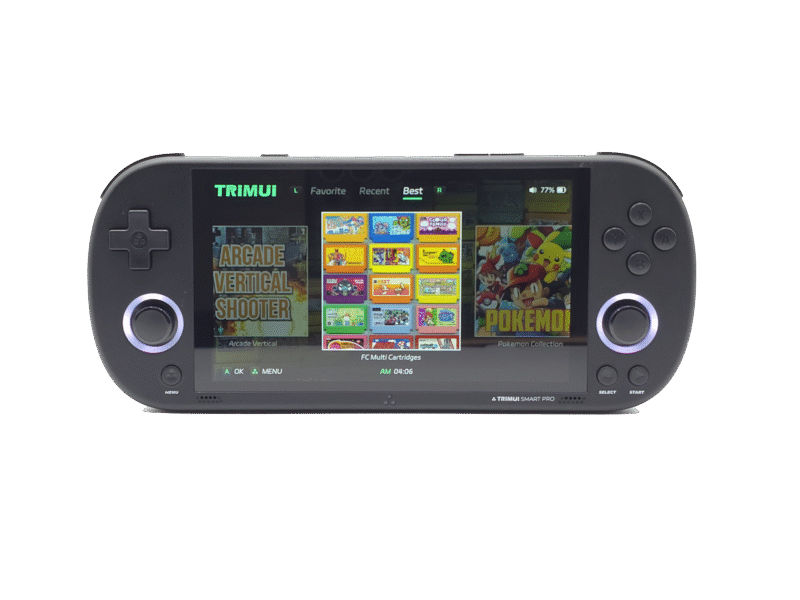 TrimUI Smart Pro: "Arsenal Edition" - Open Source Linux Handheld w/ 5" IPS Screen, 500mAh Battery, and Multiple Emulator Support!